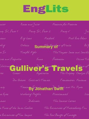 cover image of EngLits: Gulliver's Travels